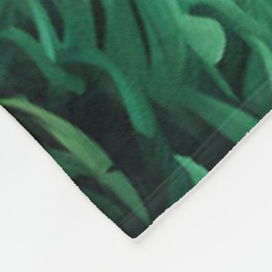 Giant Panda im Bamboo-Wald Fleecedecke (Ecke)