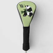 Giant Panda Initial Golf Headcover (Vorderseite)