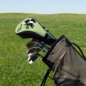 Giant Panda Initial Golf Headcover (In SItu)