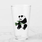 Giant Panda isst Bamboo Glas (Vorderseite)