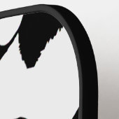 Giant Panda isst Bamboo Pickleball Schläger (Linke Seite)