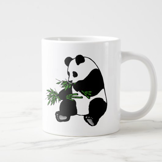 Giant Panda Jumbo-Tasse (Rechts)