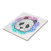 Giant Panda Mandala Fliese (Seite)