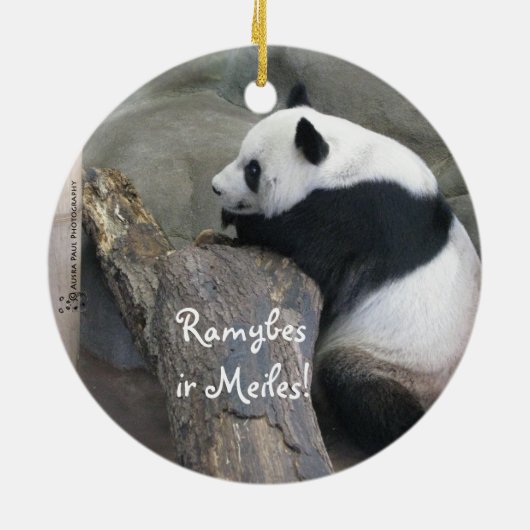 Giant Panda Ornament (Hinten)
