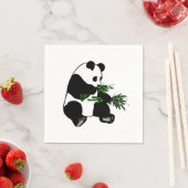 Giant Panda Serviette (Beispiel)