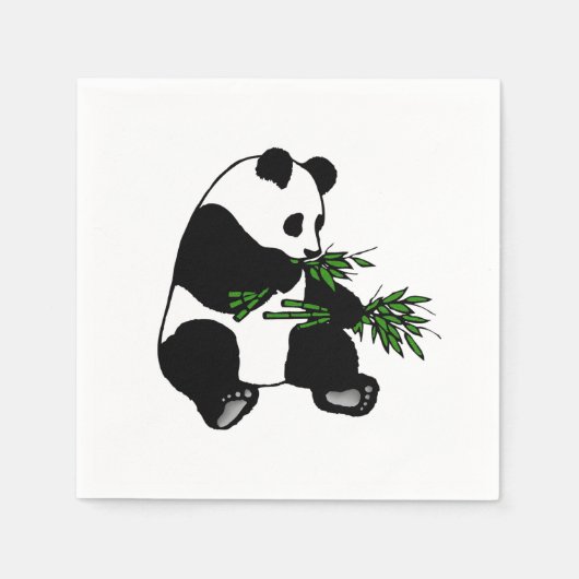 Giant Panda Serviette (Vorderseite)