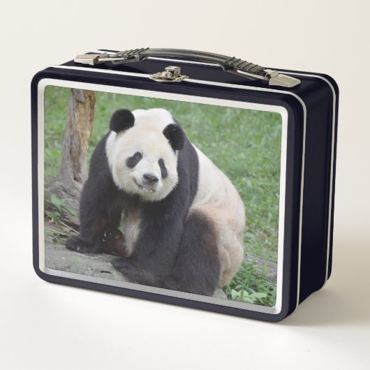 Giant Panda Tian Tian Metal Lunchbox (Vorderseite)
