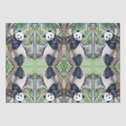 Giant Panda Tissue Paper / Decoupage Paper Seidenpapier (Vorderseite)
