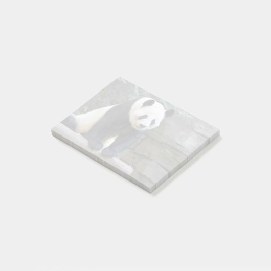 Giant Panda Yang Yang im Zoo Atlanta Post-it Klebezettel (angewinkelt)