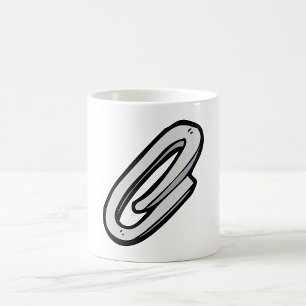 Giant Paperclip Kaffeetasse
