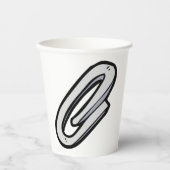Giant Paperclip Pappbecher (Vorderseite)