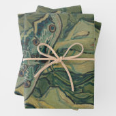 Giant Peacock Moth (1889) von Vincent van Gogh Geschenkpapier Set (Beispiel)
