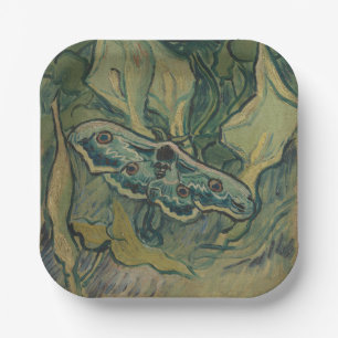 Giant Peacock Moth (1889) von Vincent van Gogh Pappteller