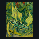 Giant Peacock Moth, 1889 von Vincent van Gogh Poster<br><div class="desc">Vincent van Gogh - Giant Peacock Moth,  1889. Vincent Willem van Gogh (1853-1890) war ein niederländischer postimpressionistischer Maler,  der posthum zu einer der berühmtesten und einflussreichsten Persönlichkeiten in der Kunstgeschichte des Westerns wurde.</div>