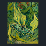 Giant Peacock Moth, 1889 von Vincent van Gogh Poster<br><div class="desc">Vincent van Gogh - Giant Peacock Moth,  1889. Vincent Willem van Gogh (1853-1890) war ein niederländischer postimpressionistischer Maler,  der posthum zu einer der berühmtesten und einflussreichsten Persönlichkeiten in der Kunstgeschichte des Westerns wurde.</div>