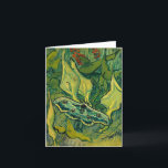 Giant Peacock Moth von Vincent van Gogh Dankeskarte<br><div class="desc">Vincent van Gogh - Giant Peacock Moth,  1889. Vincent Willem van Gogh (1853-1890) war ein niederländischer postimpressionistischer Maler,  der posthum zu einer der berühmtesten und einflussreichsten Persönlichkeiten in der Kunstgeschichte des Westerns wurde.</div>