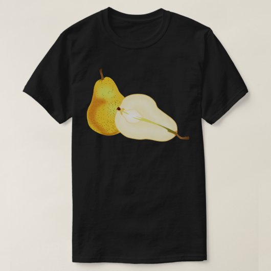Giant Pear Graphic Fruit  T-Shirt (Design vorne)