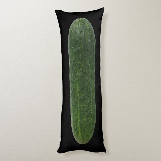 Giant Pickle Funny Seitenschläferkissen (Rückseite (Vertikal))