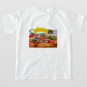 Giant Pizza Image - Massive Delicious Food  T-Shirt (AblageHinten)