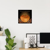Giant Pumpkin Custom Halloween Poster (Heimbüro)