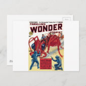 Giant Red Ant Postkarte (Vorne/Hinten)