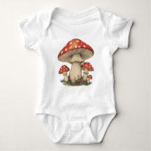 Giant Red Mushroom Graphic - Retro Cottagecore
