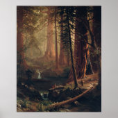 Giant Redwood Trees of California Albert Bierstadt Poster (Vorne)