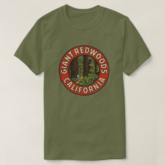 Giant Redwoods California - T-Shirt (Design vorne)