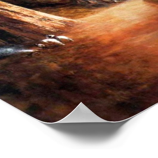 Giant Redwoods Poster (Ecke)