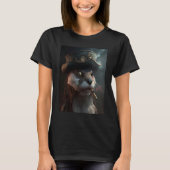 Giant River Otter Cool Otter Pirate T-Shirt (Vorderseite)