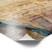 Giant Rock Slab, Pictured Rocks NL, Michigan Fotodruck (Ecke)