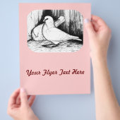 Giant Runt Pigeons Flyer (Hand)