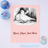 Giant Runt Pigeons Flyer (Einzeln)