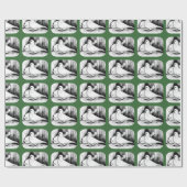 Giant Runt Pigeons Geschenkpapier (Flach)
