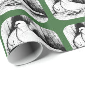 Giant Runt Pigeons Geschenkpapier (Rolleneckpunkt)