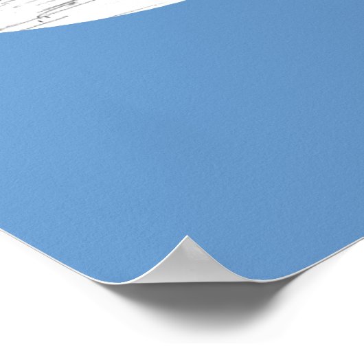 Giant Runt Pigeons Poster (Ecke)