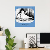 Giant Runt Pigeons Poster (Heimbüro)