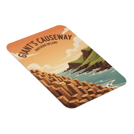 Giant s Causeway Nordirland Magnet (Rechte Seite)