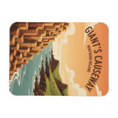 Giant s Causeway Nordirland Magnet (Horizontal)
