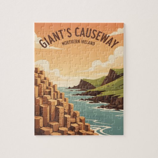 Giant s Causeway Northern Ireland Puzzle (Vertikal)