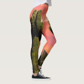 Giant Saguaro Cactus, Leggings, Personalisierte Na Leggings (Rechts)