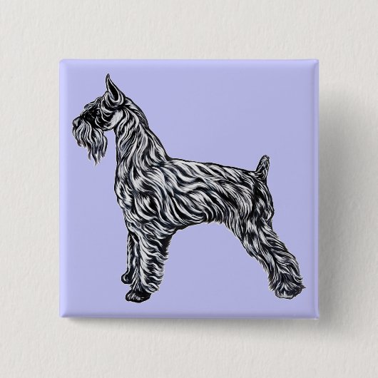 Giant Schnauzer Button (Vorderseite)