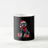 Giant Schnauzer Dog Christmas Parties Holiday Sant Kaffeetasse (Mittel)