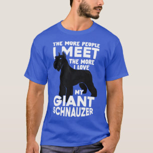 Giant Schnauzer Dog Lover Geschenk T-Shirt