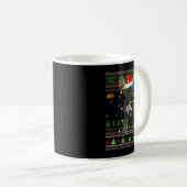 Giant Schnauzer Dog Ugly Christmas Sweaters Holida Kaffeetasse (VorderseiteRechts)