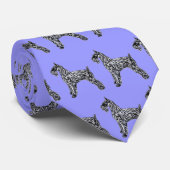 Giant Schnauzer Krawatte (Gerollt)