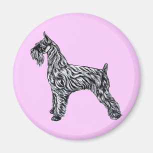 Giant Schnauzer Magnet