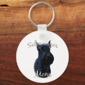 Giant Schnauzer Mama 2 Schlüsselanhänger (Rückseite)