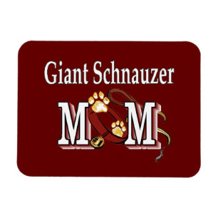 Giant Schnauzer Mama Geschenke Magnet
