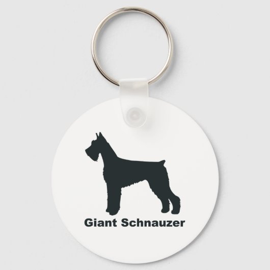 Giant Schnauzer Schlüsselanhänger (Vorderseite)